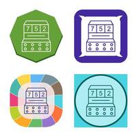 Slot Machine Vector Icon