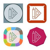 Set Square Vector Icon