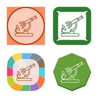 Microscope Vector Icon