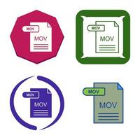 MOV Vector Icon