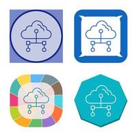 Internet Cloud Vector Icon