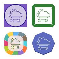 Cloud Computing Vector Icon