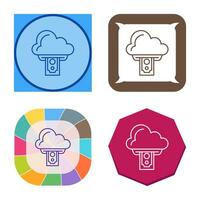 Cloud Computing Vector Icon