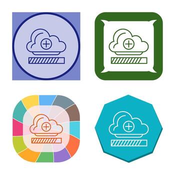 icono de vector de carga