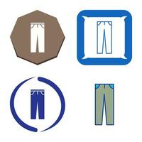 Pants Vector Icon