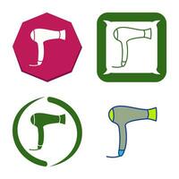 Hair Dryer Vector Icon