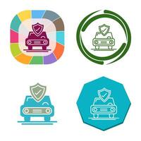 Car Protection Vector Icon