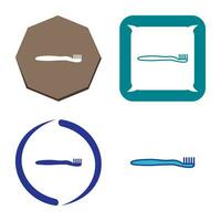 Toothbrush Vector Icon