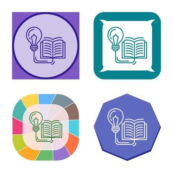 icono de vector de conocimiento