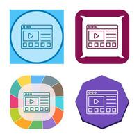 Online Tutorials Vector Icon