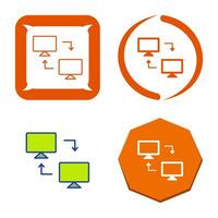 Sharing Systems Vector Icon