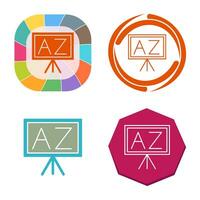 From A To Z Vector Icon