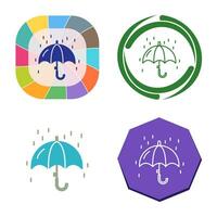 Raining Vector Icon