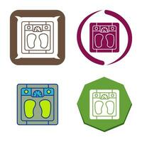 Weighing Scale Vector Icon