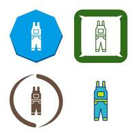 Jumpsuit Vector Icon