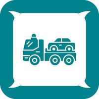 Tow Truck Vector Icon