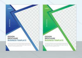 Creative corporate book cover design. Brochure, flyer template layout, vector leaflet Gradient cover design