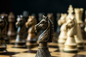 Chess queen on chessboard AI Generated 24118842 Stock Photo at