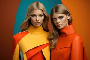 colorblock fashion photo