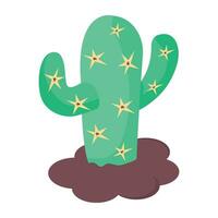 Check out cactus plant isometric icon vector