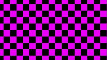 Pink Black Checkerboard Motion Background video