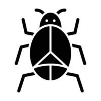 Bug Vector Glyph Icon For Personal And Commercial Use.