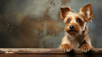 The cuteness of dogs that will make them rule the world, Ai Generated photo