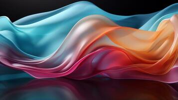 Abstract Background Wave Modern was created photo