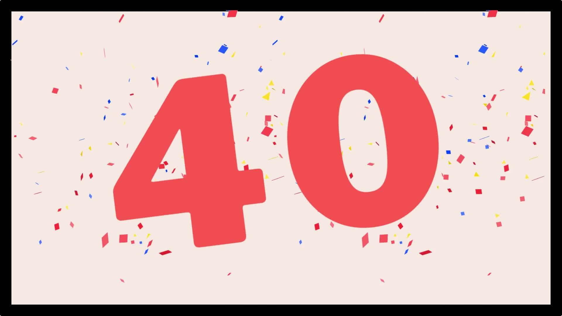 40th Birthday Stock Video Footage for Free Download