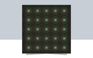 gradient circle design vector in black background