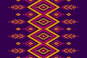 patrón geométrico étnico sin fisuras tradicional. arte de patrón tribal de alfombra. estampado de adornos étnicos aztecas. estilo mexicano vector