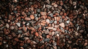 Gritty Texture of Gravel and Stones photo