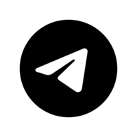telegrama ícone. telegrama social meios de comunicação logotipo. png