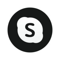 skype icona. skype sociale media logo. png