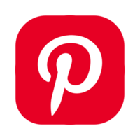 pinterest icône. pinterest social médias logo. png