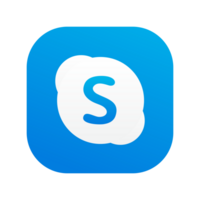 skype icona. skype logo. png