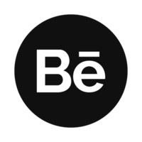 Behance ikon. Behance social media logotyp. png