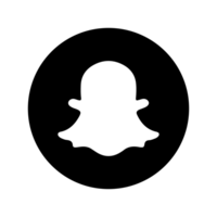 snapchat icoon. snapchat sociaal media logo. png