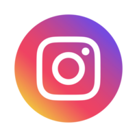 Instagram social meios de comunicação logotipo ícones. Instagram ícone. png
