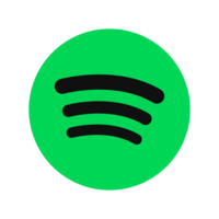 Spotify ikon. Spotify social media logotyp. uppsättning av Spotify ikon samling. png