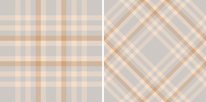 Plaid background vector of tartan seamless check with a fabric textile texture pattern.