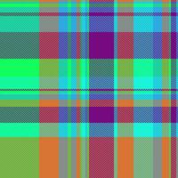 Background vector check of tartan plaid pattern with a textile fabric texture seamless.