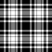 Seamless fabric background of tartan texture vector with a check textile pattern plaid.