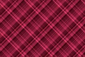 Seamless plaid fabric of check tartan background with a texture pattern textile vector. vector
