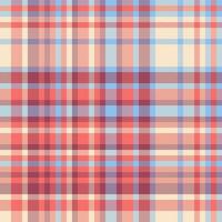 Seamless fabric vector of check pattern textile with a texture tartan background plaid.