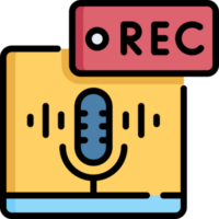 recording icon design png