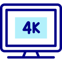4k icono diseño png