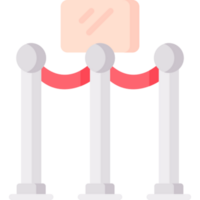 diseño de icono de barrera png