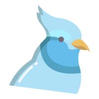 diseño de icono de pájaro png