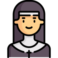 nun icon design png